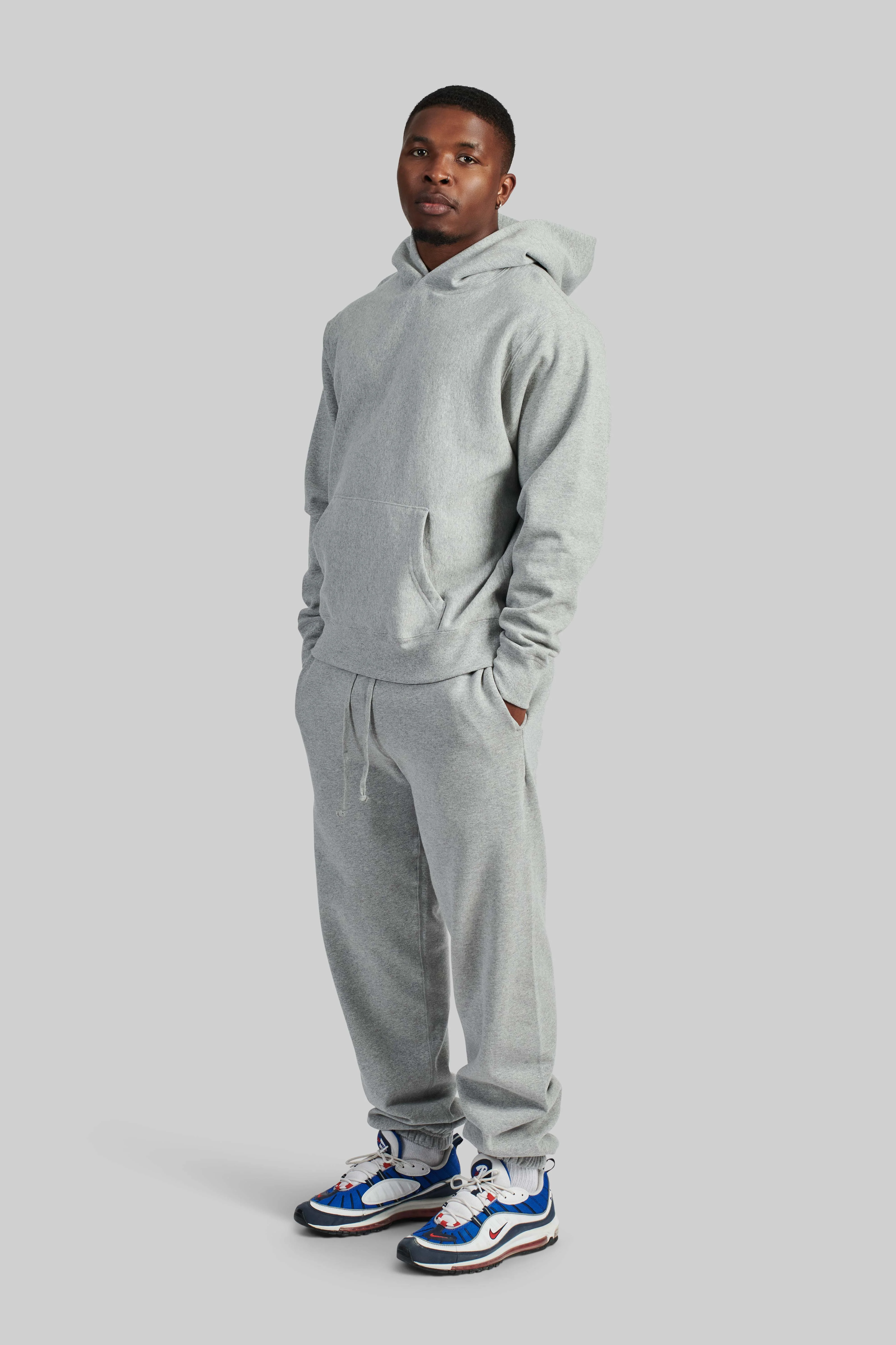3013 RELAXED FIT FLEECE HOODED SWEATSHIRT - Image 5