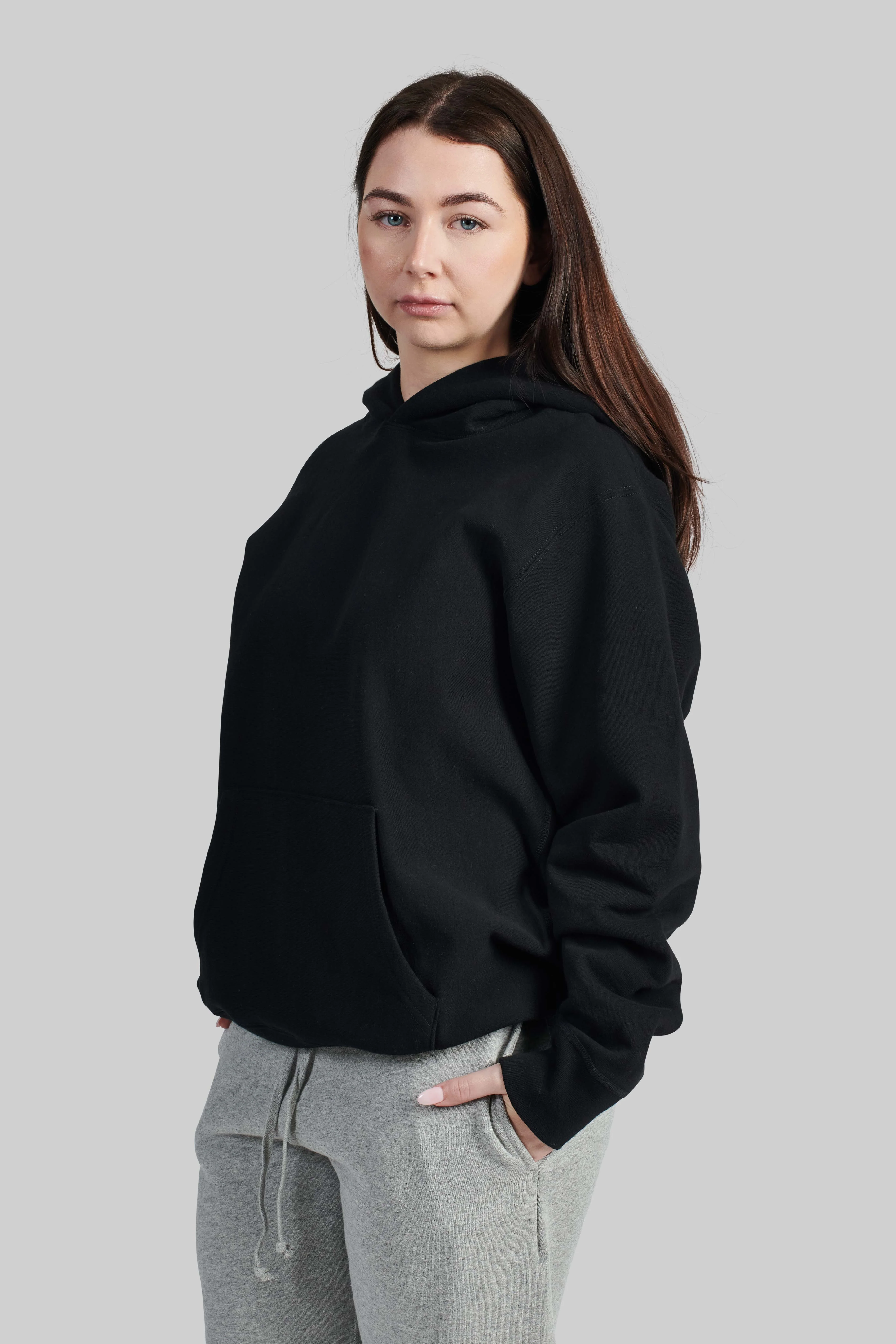 3013 RELAXED FIT FLEECE HOODED SWEATSHIRT - Image 6