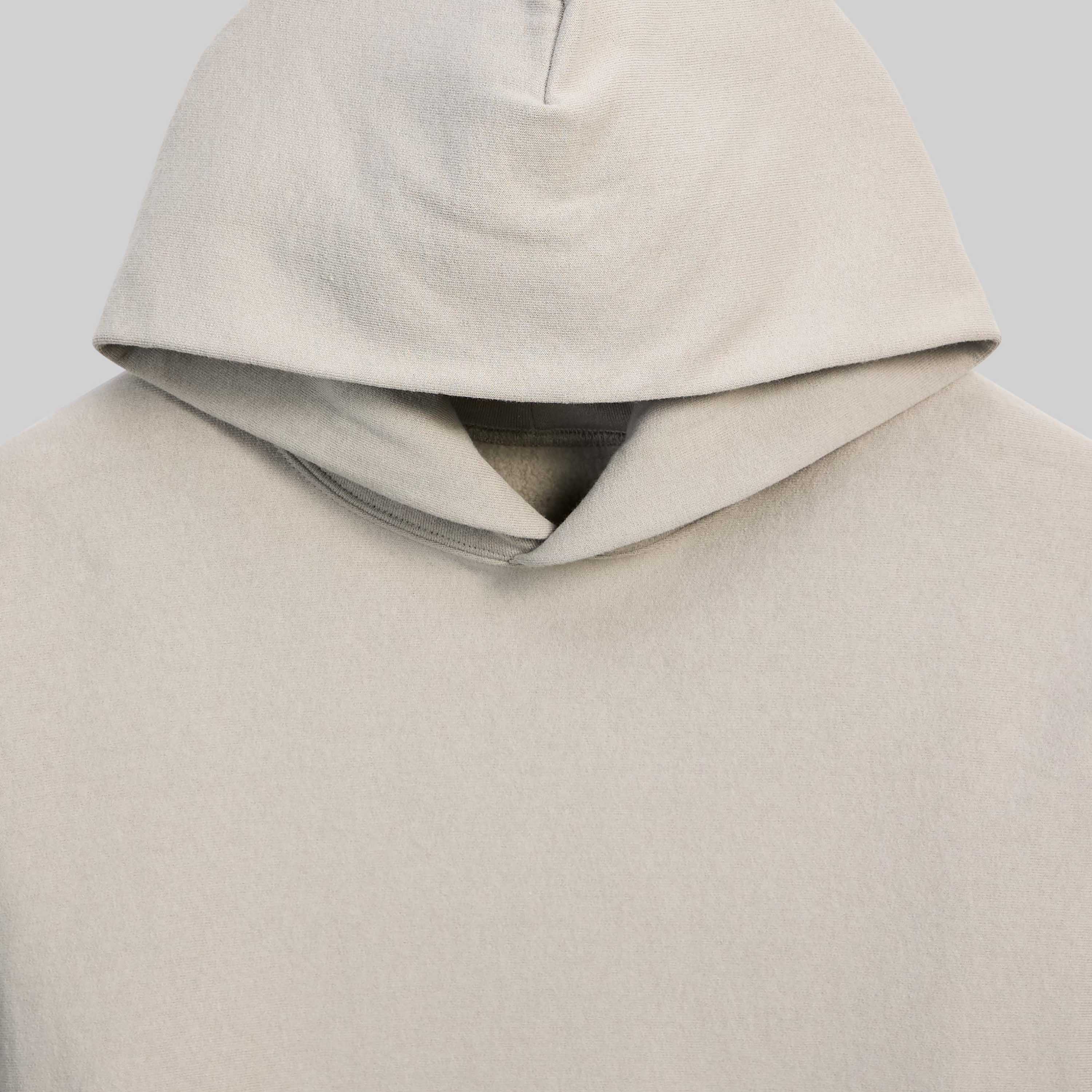 3013 RELAXED FIT FLEECE HOODED SWEATSHIRT - Image 3