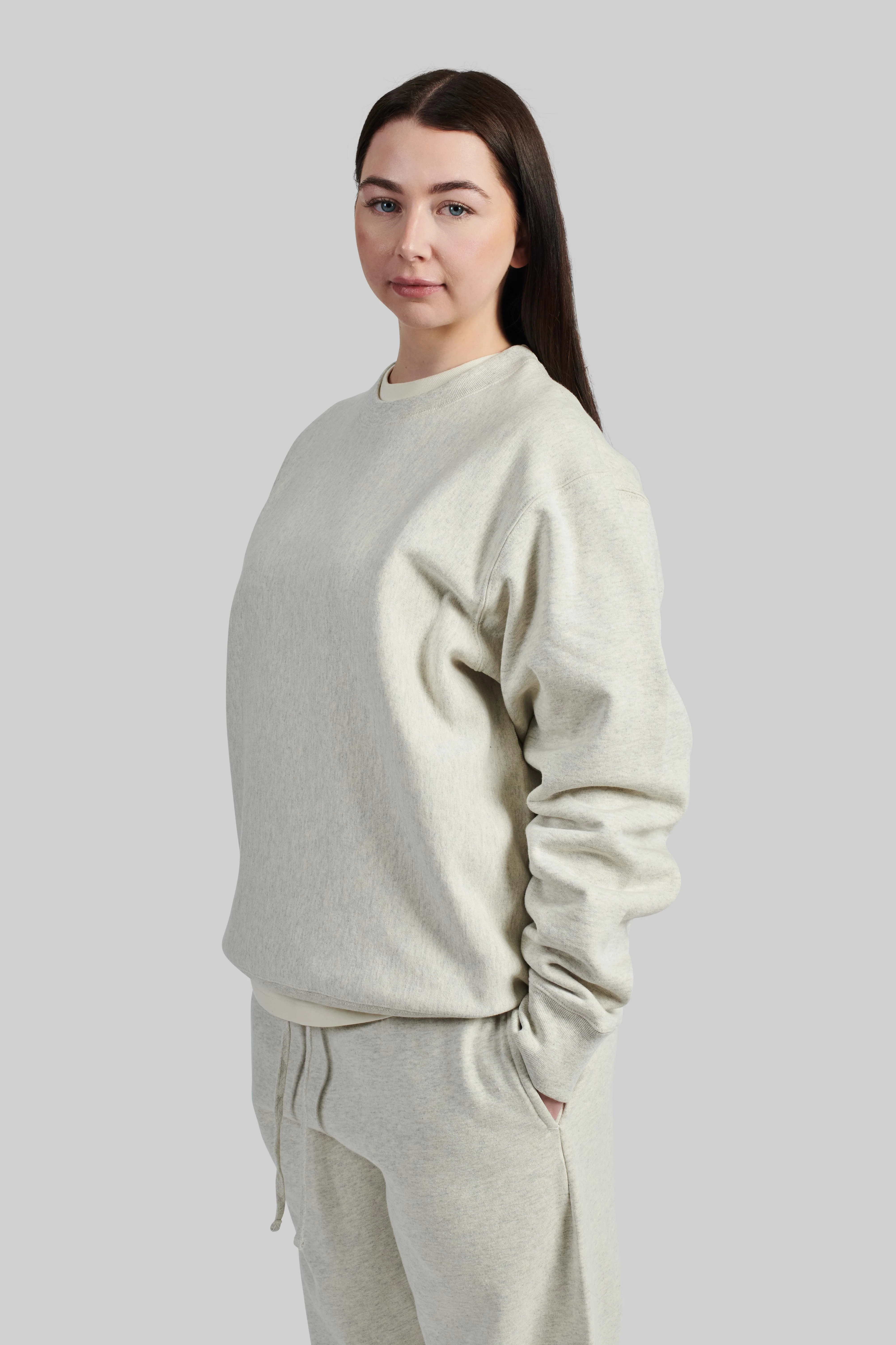 4009 RELAXED FIT FLEECE CREWNECK - Image 3
