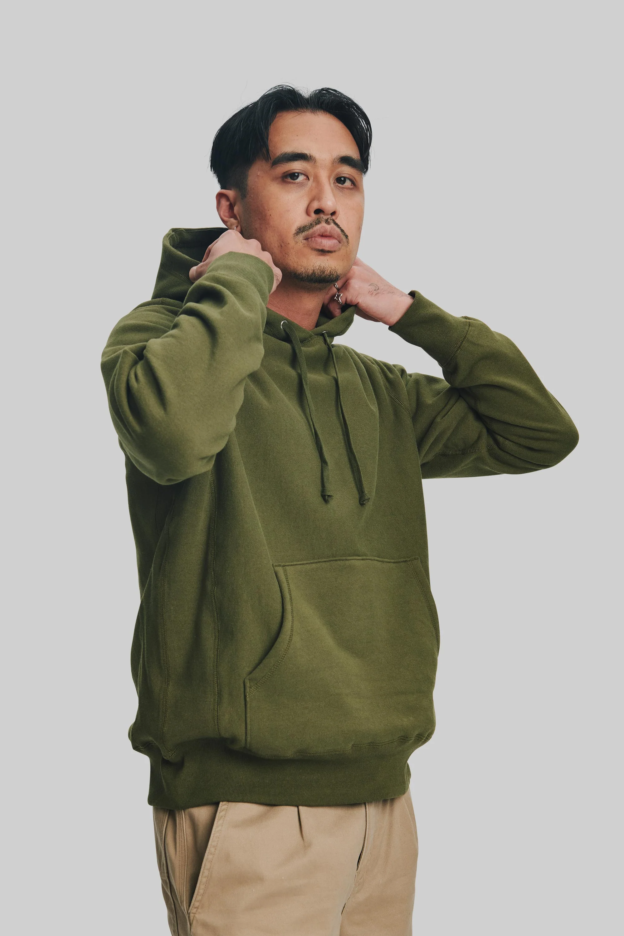3008 PULLOVER HOODED SWEATSHIRT - Image 3