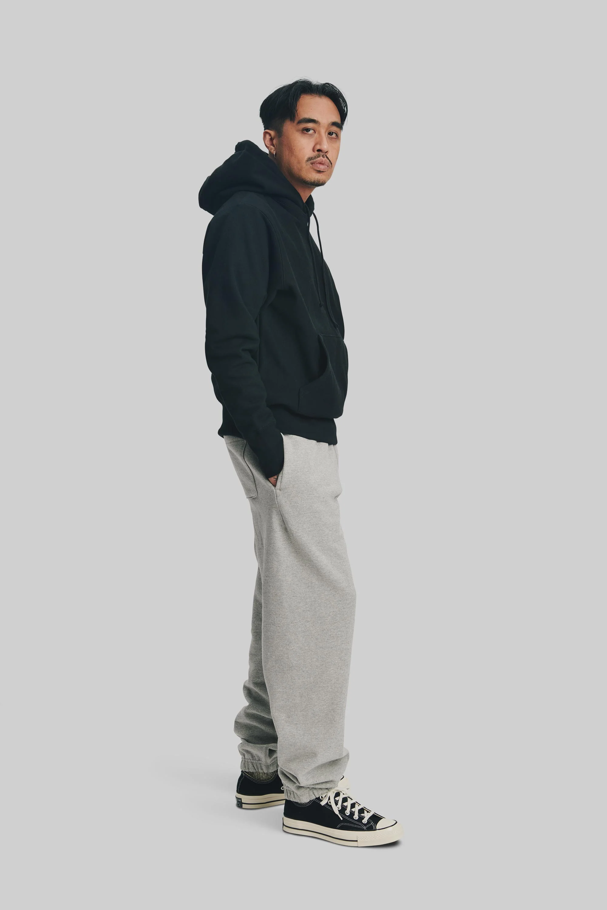 3010 RELAXED FIT PULLOVER HOODED SWEATSHIRT - Image 4