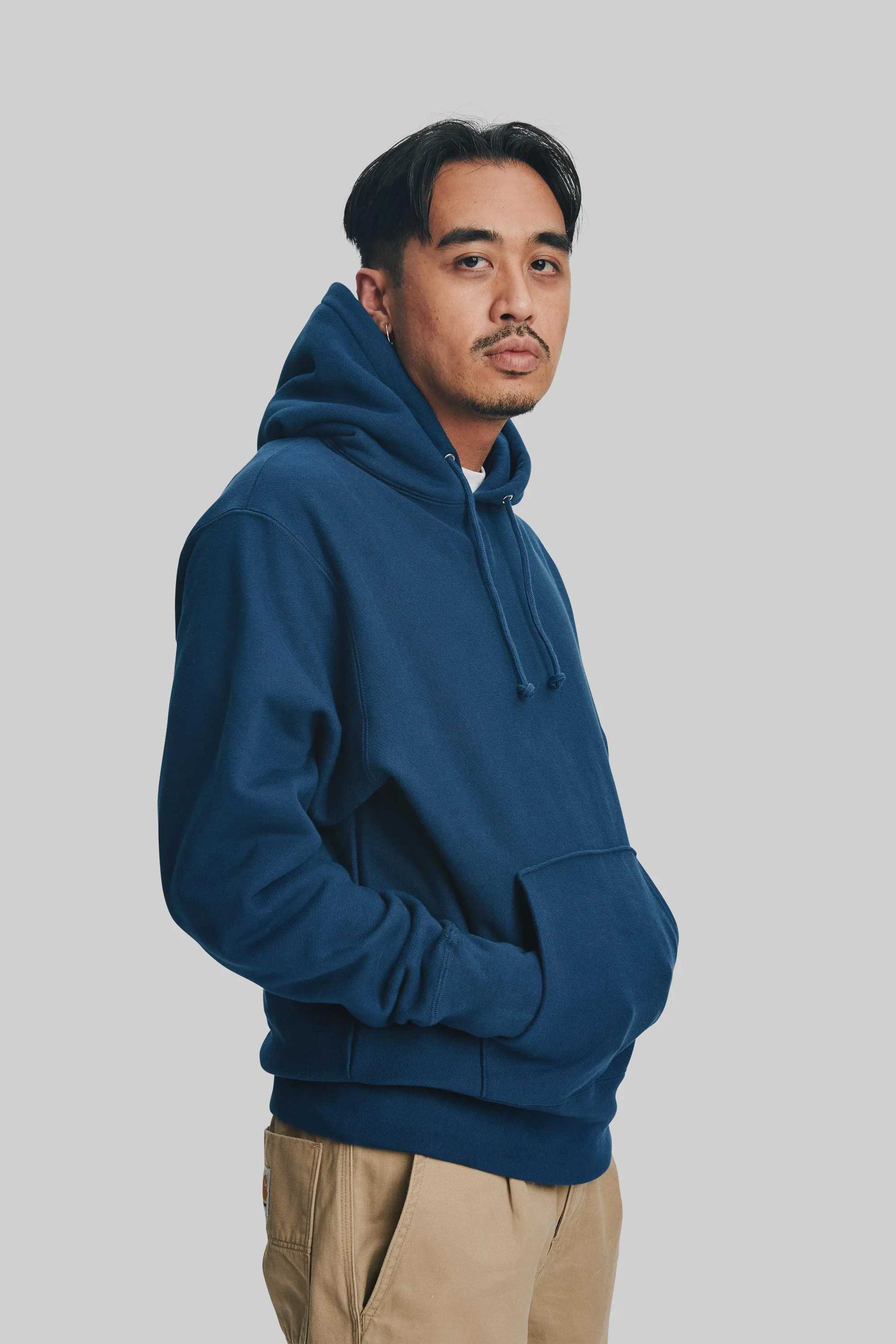 3010 RELAXED FIT PULLOVER HOODED SWEATSHIRT - Image 7
