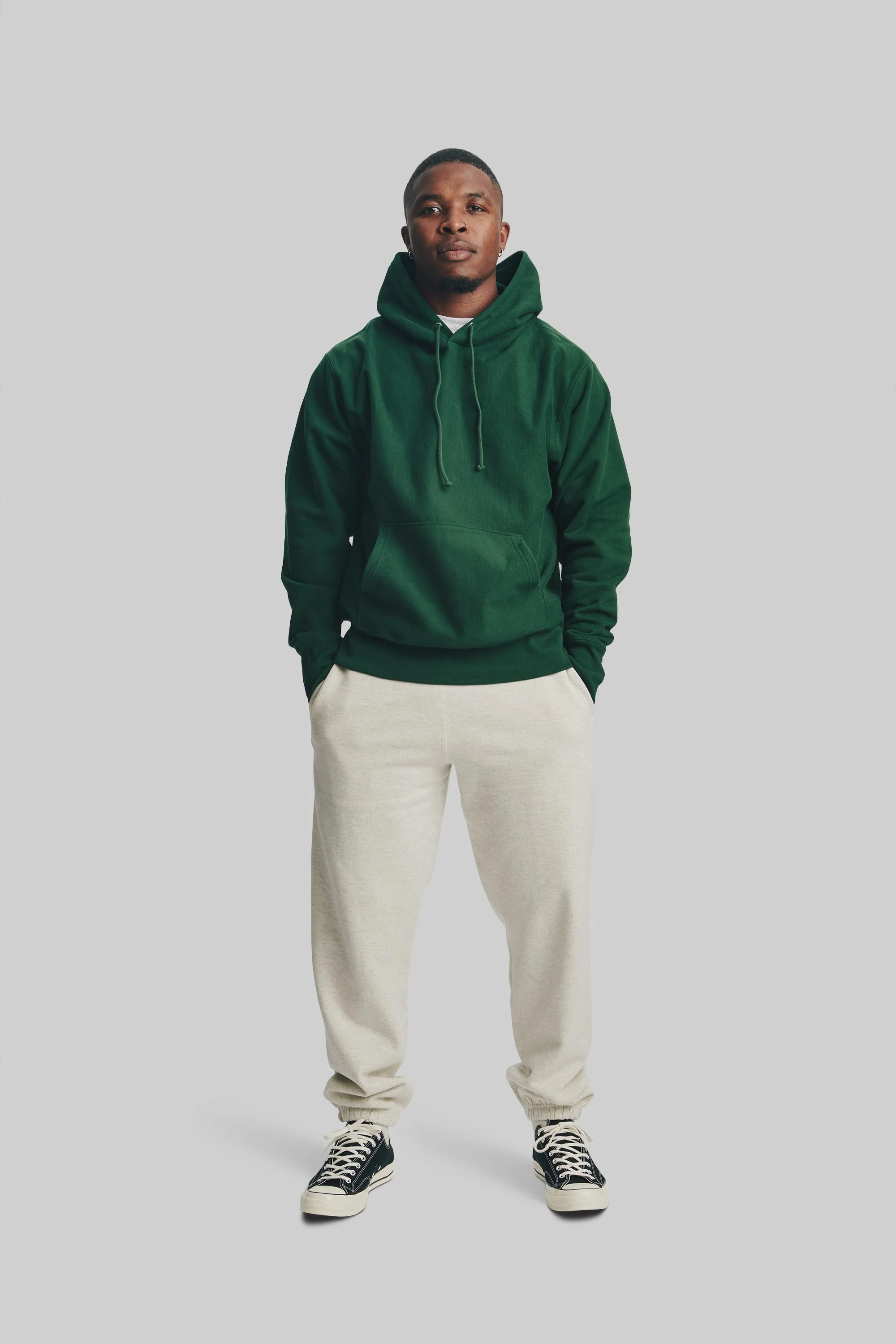 3010 RELAXED FIT PULLOVER HOODED SWEATSHIRT - Image 3