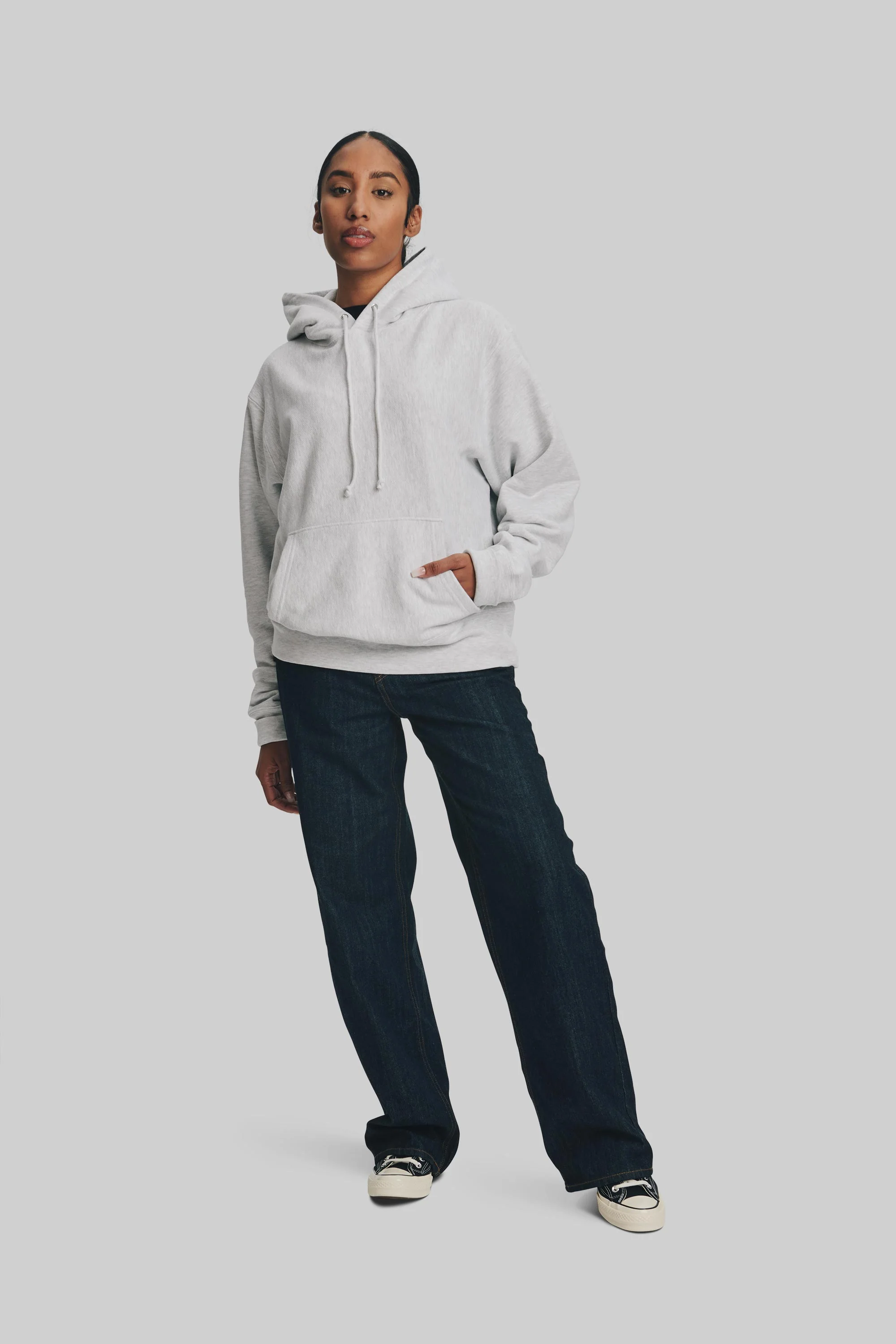 3010 RELAXED FIT PULLOVER HOODED SWEATSHIRT - Image 4