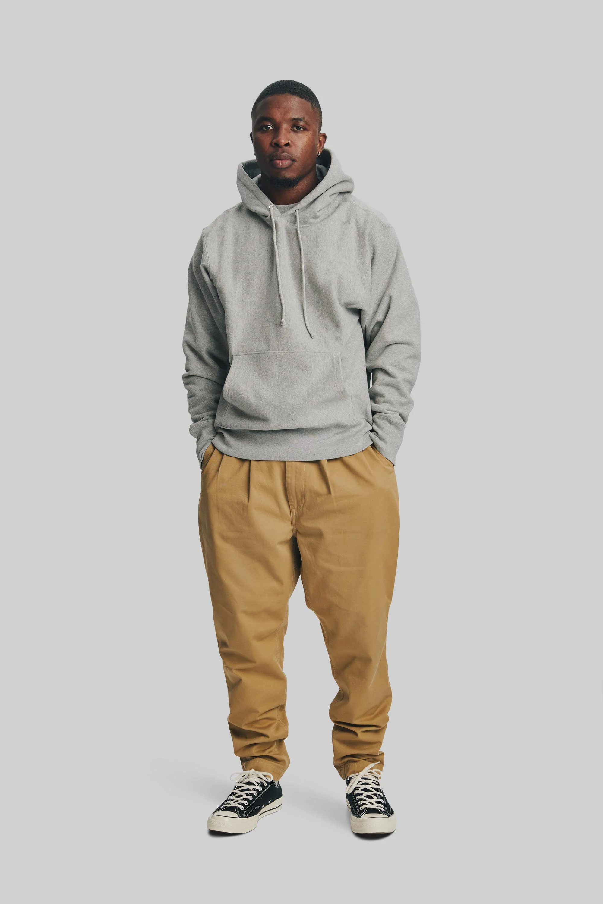 3010 RELAXED FIT PULLOVER HOODED SWEATSHIRT - Image 3