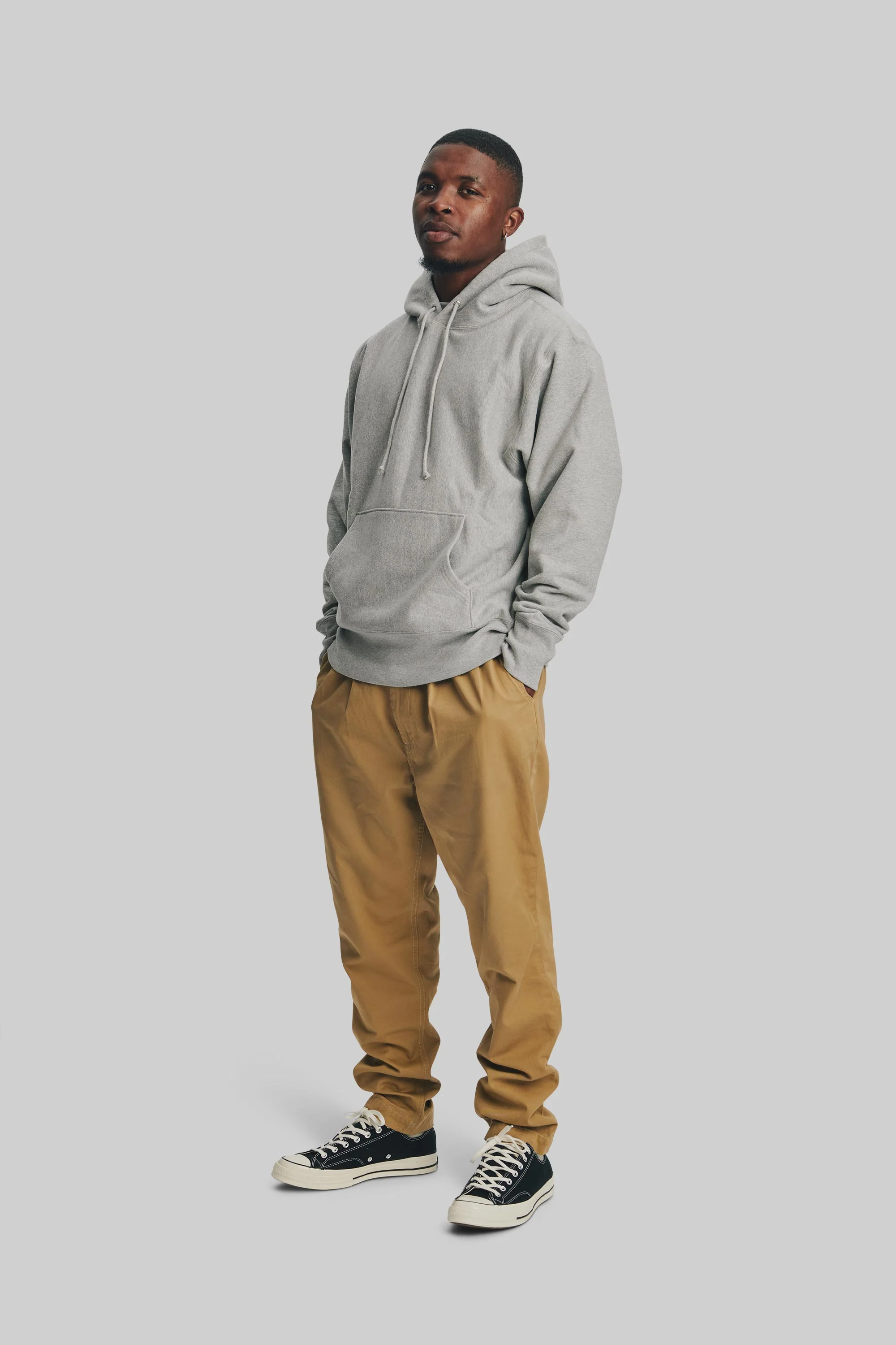 3010 RELAXED FIT PULLOVER HOODED SWEATSHIRT - Image 4
