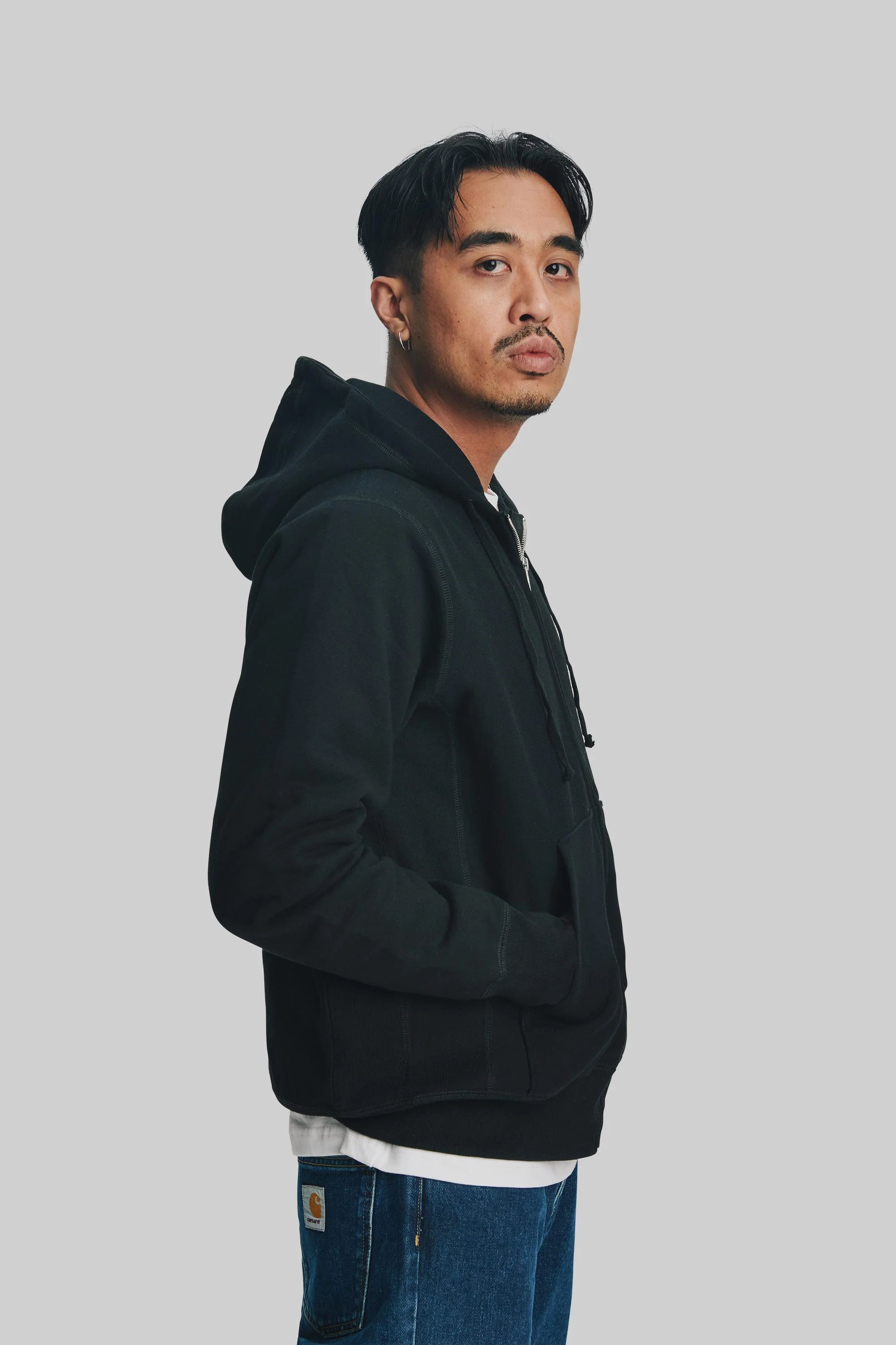 5002 ZIP HOODED SWEATSHIRT - Image 4