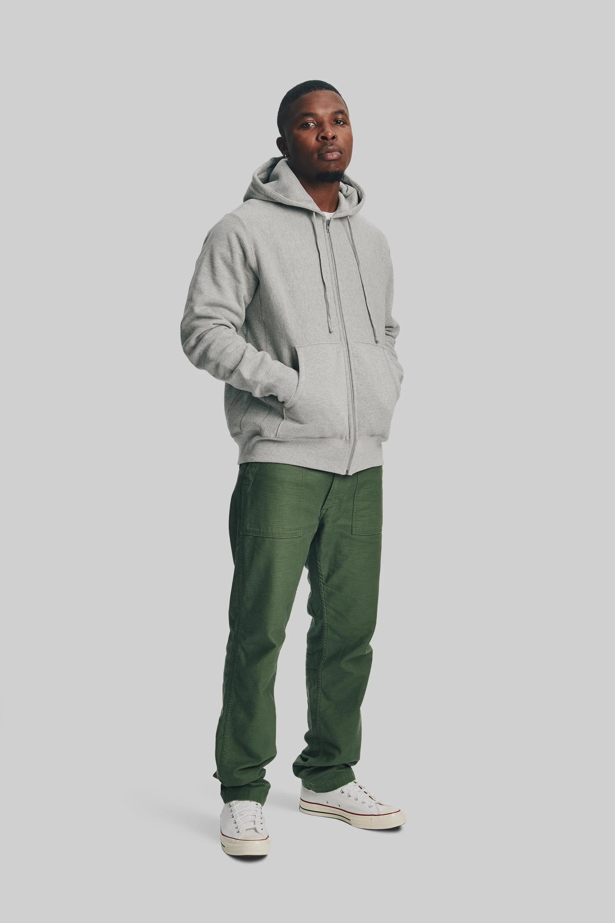 5002 ZIP HOODED SWEATSHIRT - Image 3