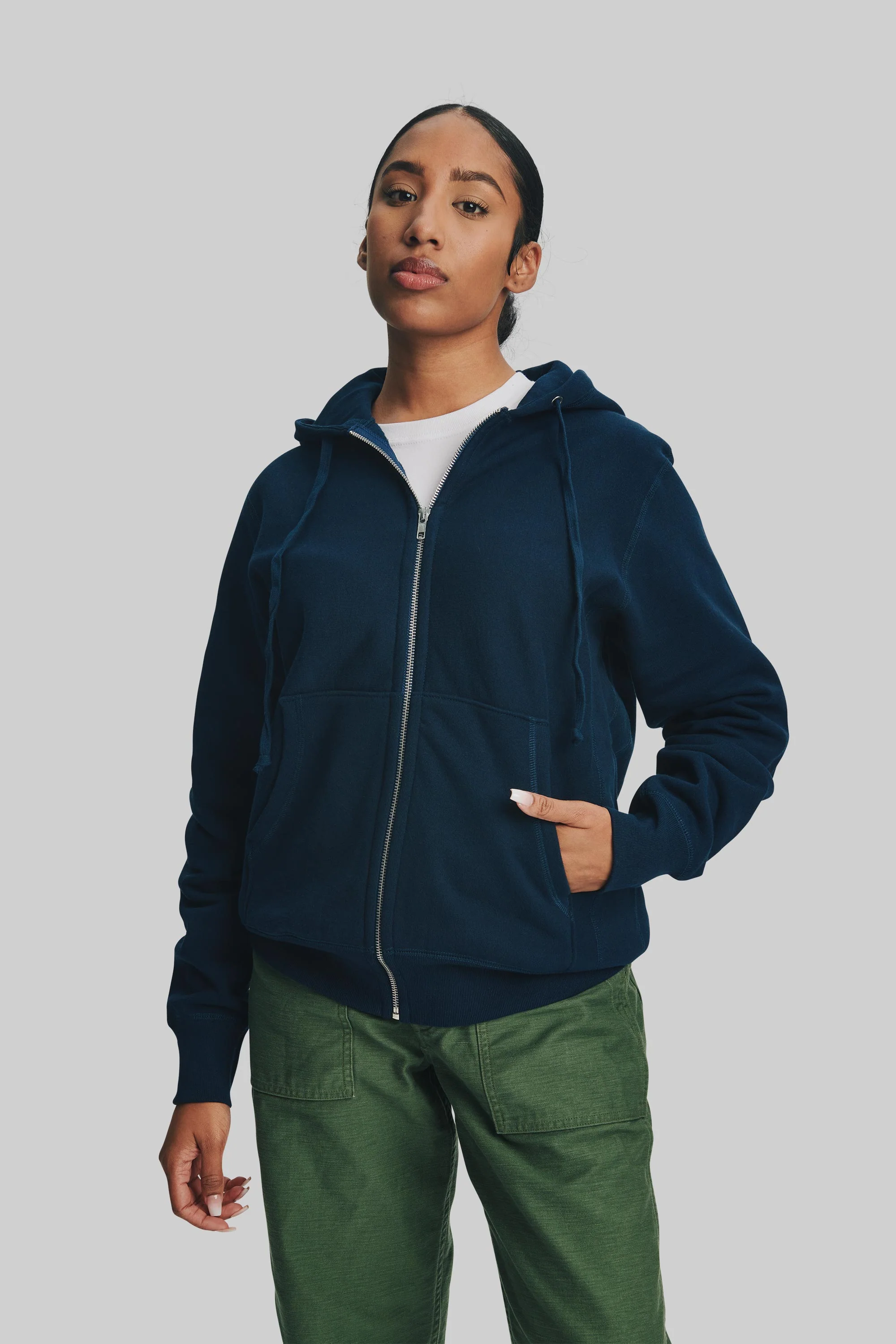 5002 ZIP HOODED SWEATSHIRT - Image 4